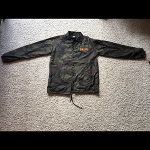 Thrasher Camo Coach Jacket